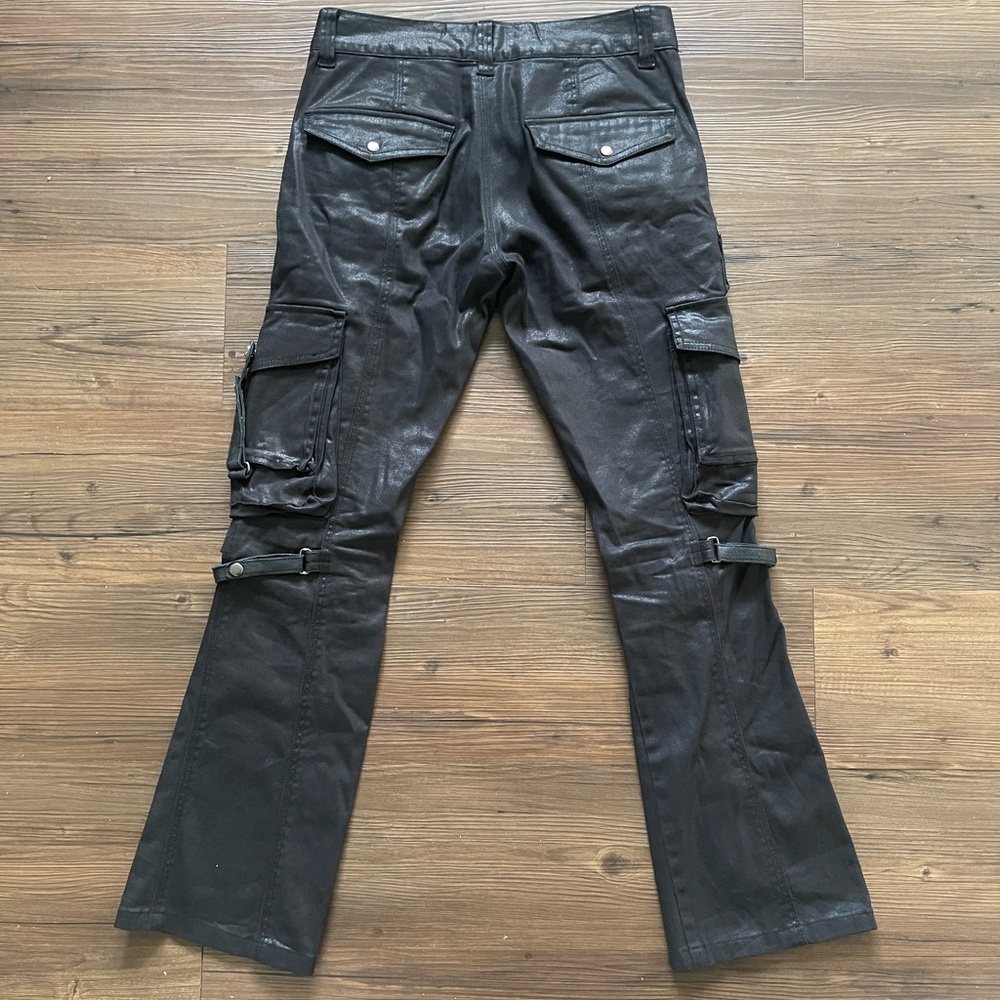 (GIVEAWAY) Tornado Mart Japan Waxed Flared Cargo Pants - Picture 5 of 7